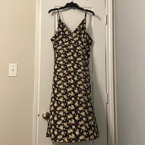 Forever 21 Dress w/Slit, Open back and Adjustable Straps S
